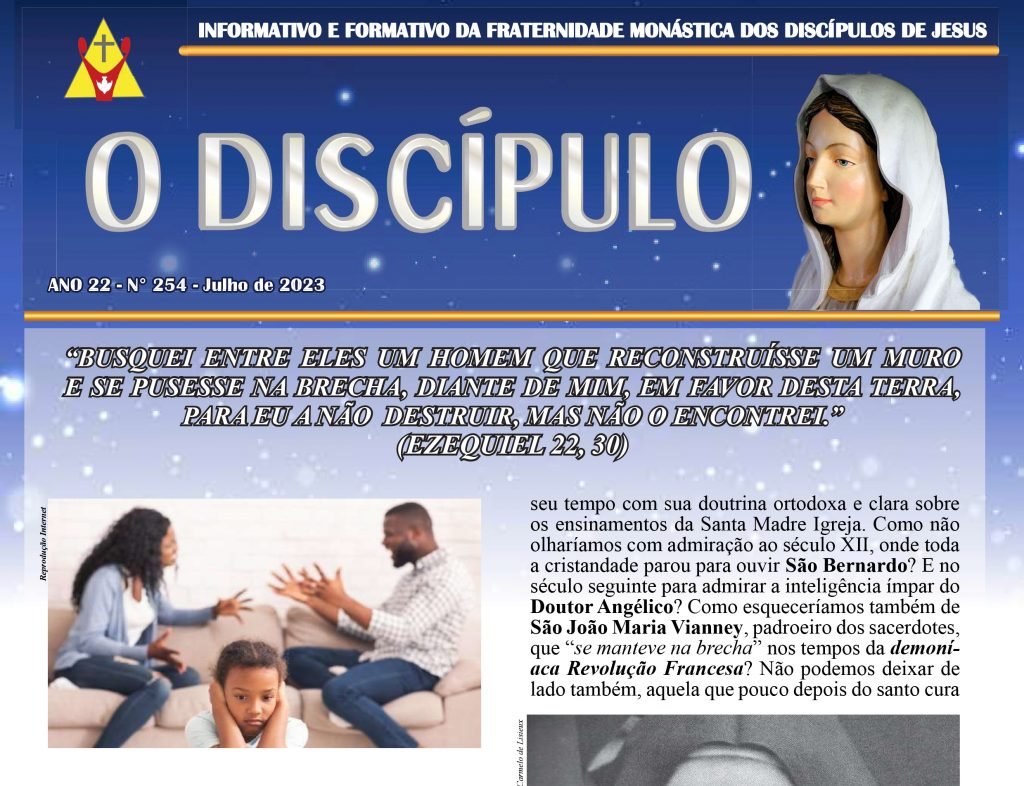 O Discípulo: Julho 2023