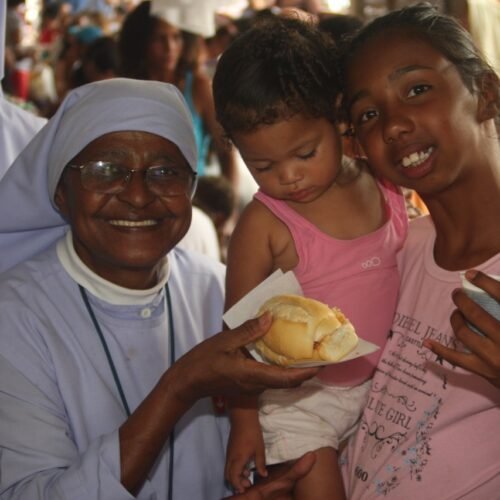 Festa das Crianças no Mosteiro