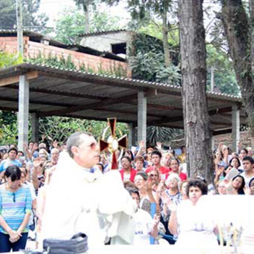 Foto da Missa de Cura no dia de Finados 2014