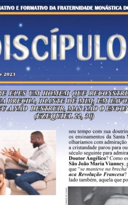 O Discípulo: Julho 2023